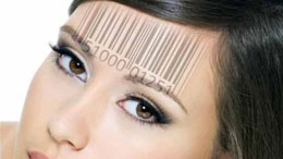 İnsan üzündəki barkod sistemi möcüzəsi