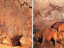 Mağaralarda inkişaf etmiş incəsənət